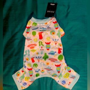 Disney Pixar Toy Story “To Infinity & Beyond” Dog & Cat Jersey PJs - Small